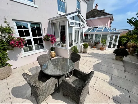 summer garden image